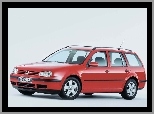 Czerwone, Volkswagen Golf 4, Kombi